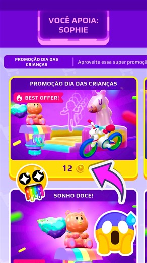 🔥 Pacote por 12 MOEDAS e MAIS no PK XD - Ofertas do Dia das Crianças 🤩😱