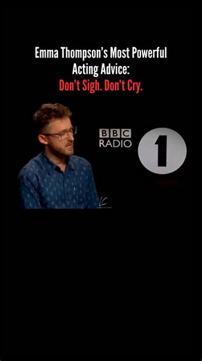 Les Chantery Studio | Emma Thompson’s advice is grounded in how the brain processes emotion. A sigh is a physiological reset. It releases tension and calms the... | Instagram