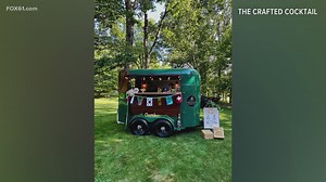 The Crafted Cocktail mobile bar brings the party to you