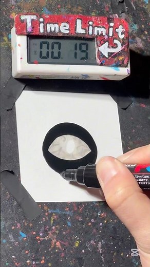 【ASMR】Drawing Mr.Sun Phase3 in 40 Sec