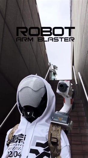 Hyundai and Kia's X-ble Shoulder exoskeleton. This is a person walking down the street with a robotic arm mounted on their shoulder. Reduces load by up to 60% a lightweight, low-weight battery-wearable that significantly reduces shoulder joint stress and fatigue in overhead tasks. | Md Ismail Sojal