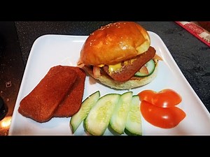 Super Easy as 123 Spam burger