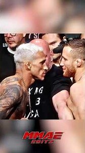 Charles Oliveira vs Justin Gaethje