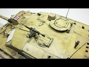 Tamiya British Challenger 2 (Desertised) build review
