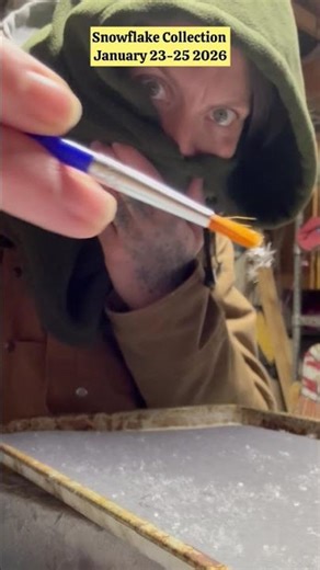 The Hidden Geometry of Snowflakes | Preserving a Real Snow Crystal