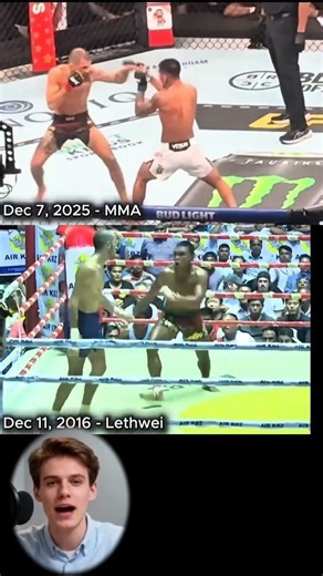 💥Unbelievable Coincidence!💥 In December of 2016, Tun Tun Min blew up his knee and lost to Dave Leduc