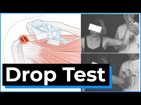 Drop Sign | Rotator Cuff Tear