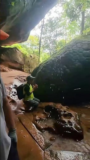 Shocking Discovery: Giant Snake Rock Cave Found in Thailand 🐍✨