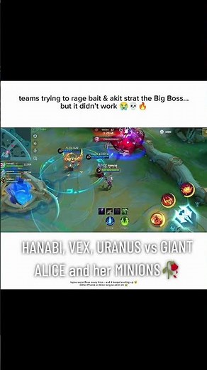 HANABI, VEXANA , URANUS versus GIANT ALICE and HER MINIONS 🗿🥀🤣😫😭 |Atleast we reached Wave 37 na 😂