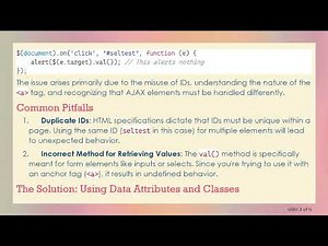How to Get Value of AJAX Loaded Element Using jQuery
