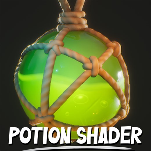 Unreal Engine - Potion Bottle Shader, Jacob Brown
