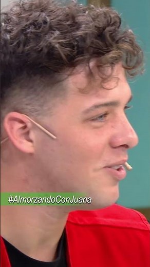STICK IN THE AIR! A child's complaint to Santi Maratea at Juana's table