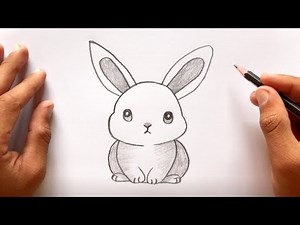 Learn to DRAW a Cute RABBIT with Easy Art Steps