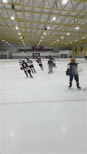 Shot block & take up #hockey #hockeyhighlights