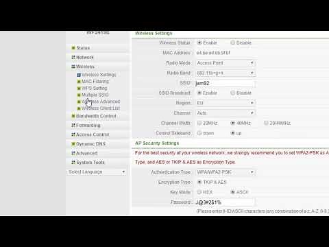 Netis router wireless Security using MAC Filtering