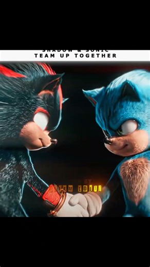 Shadow & Sonic Team up together | Sonic & shadow