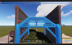 Rust 腐蚀建筑研究 - 船屋2：楼梯下的人