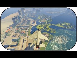 GTA 5 - VICE CITY Remastered HD Map Expansion Mod Gameplay! - GTA 5 Mods