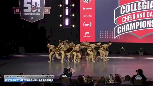 University of Wisconsin La Crosse [2026 Jazz Division III Finals] 2026 NCA & NDA College National Championship