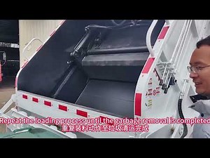 Garbage Compactor Operation Video