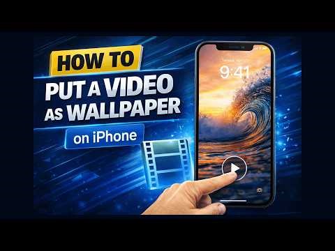 How to Use a Video as a Wallpaper iPhone | The BEST way to Set a Video as Wallpaper on iPhone