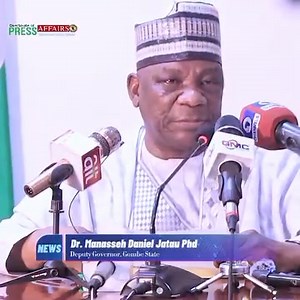 2K views · 132 reactions | 10th October, 2024. Chairman, National Minimum wage implementation Committee and Deputy Governor, Gombe State, Dr. Manassah Daniel Jatau briefing the press shortly after the Committee's meeting with members of the Nigerian Labour Congress (NLC). | Arzoo Gombe | Facebook