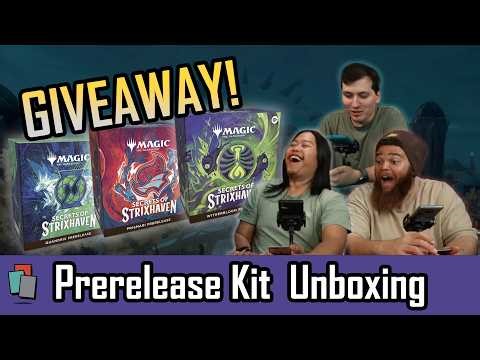 Secrets of Strixhaven Prerelease Kit Unboxing - Magic the Gathering