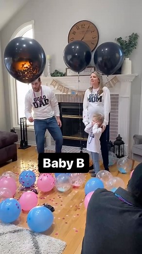 544K views · 343 reactions | 4 baby  ❤️ @scott.squad.style | Gender Reveal Show | Facebook