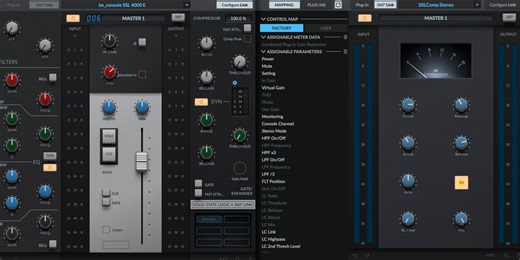 SSL 360 Link Bus Compressor by Solid State Logic (SSL) - Compressor Plugin VST VST3 Audio Unit AAX