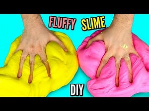 How To Make GIANT FLUFFY SLIME! | DIY Slimes Tested!
