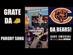 DA BEARS WON! Grate da 🧀 - a Chicago Bears Superfan parody song 🎬🕺🏻🐻⬇️