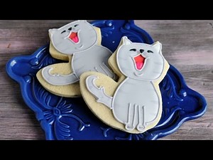 CUTE KITTEN COOKIES, HANIELA'S