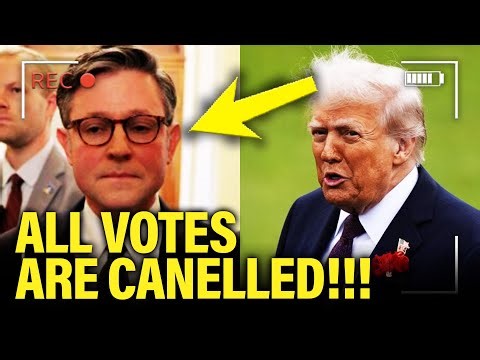 MAGA Mike PANICS and CANCELS ALL VOTES in House