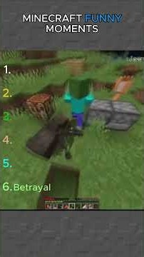 Minecraft Funny moments #foryou #gaming #minecraft #ranking #funny #unexpected #shorts