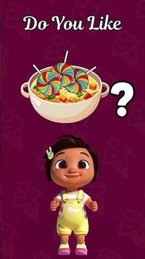 Do You Like Lollipop Soup? 😲 Funny Food Song #doyoulike #funnyfood #kids #toddlers #lollipop