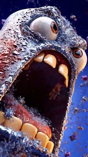 This Screaming Can Monster Is Pure Nightmare 😱🥤3D Horror #shorts