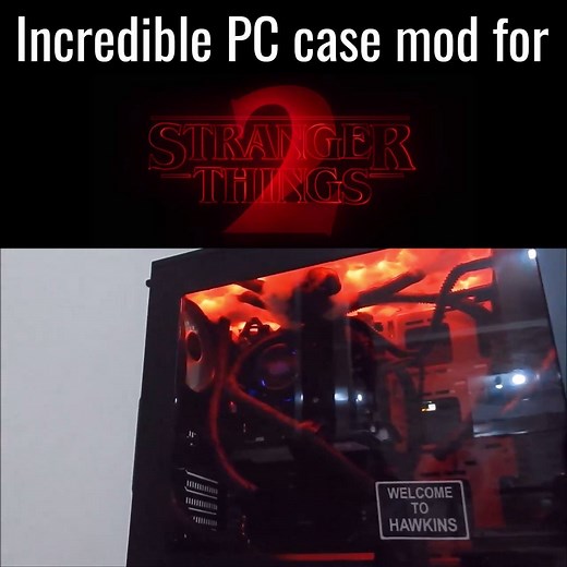 167K views · 1.6K reactions | There's so much detail in this Stranger Things 2 PC case | UNILAD Tech | Facebook