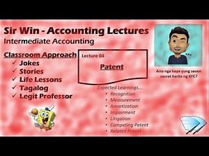 Lecture 04: Patent. Intangible Assets. [Intermediate Accounting]