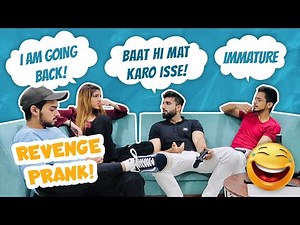 I'M GOING BACK TO DELHI!!- REVENGE PRANK ft Mnv & Arsh | Ashi Khanna