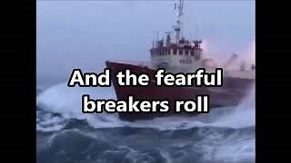 Jesus Savior Pilot Me   Walt Mills   With Lyrics and Ship in Heavy Seas Chords - ChordU