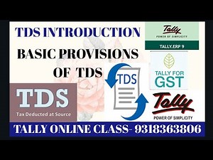 TDS Introduction||TDS Basic Provisions||S.NO-1