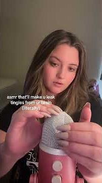 MAKING U LEAK TINGLES #asmr #tingles #relax #mictriggers #asmrfyp #fyp