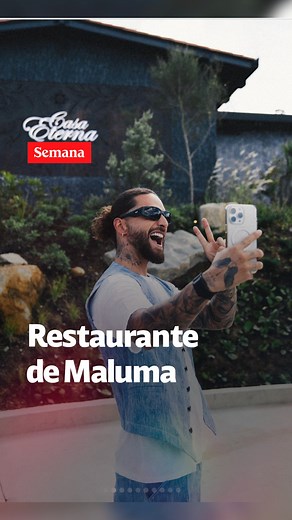 Maluma abrió las puertas de ‘Casa Eterna’, su nuevo restaurante en Medellín. ¿Cuánto valen sus platos y cómo es el menú? Le contamos. semana.com | Revista Semana