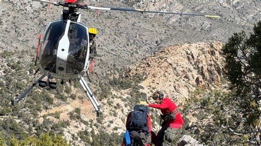 Injured climber, missing 80-year-old hiker rescued during busy day of emergencies in Red Rock Canyon