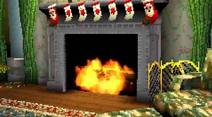 PlayStation 1 yule log