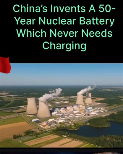 China’s Invents a 50 Years Battery Which Never Needs Charging