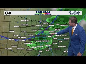 DFW Weather: There's a cold front and a chance of rain in the forecast
