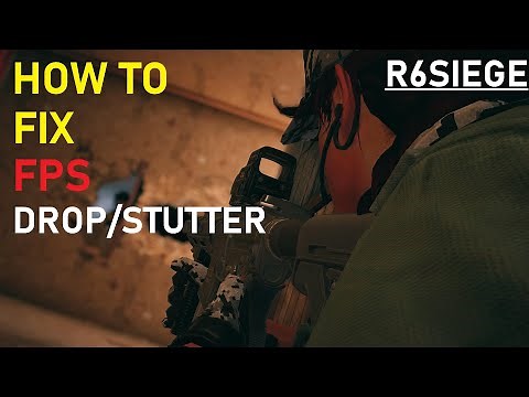 How to fix FPS Drop/Stutter/FPS LAG even if you have a good pc, R6 Siege (FIX)(2021)(AMD in descrip)