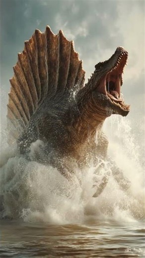 Spinosaurus vs. T-Rex: Who is the Real King? 👑 #Spinosaurus #TRex #JurassicWorld #PrimalEarthTV