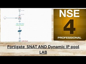 Fortinet NSE 4 LAB SNAT IP Pools Types ||SNAT|| Overload | One-to-One